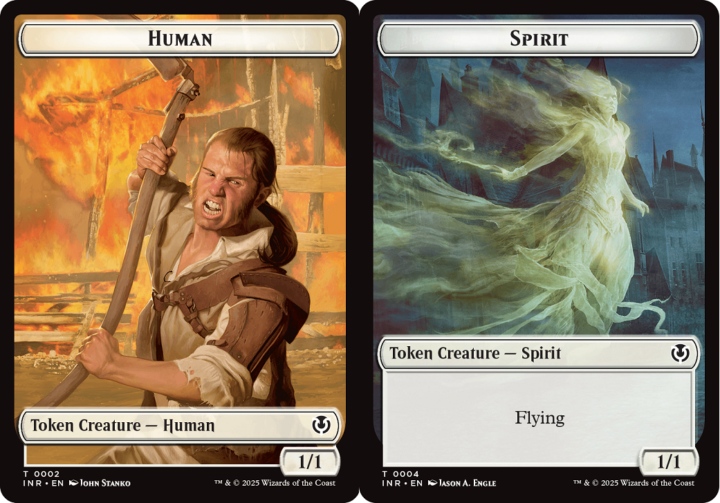 Human (2) // Spirit (4) Token